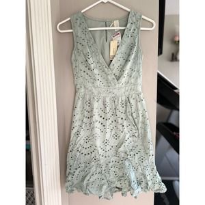 Women’s XS Green Easter dress NWT